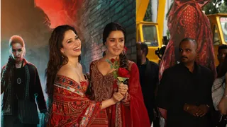 Shraddha Kapoor And Tamannaah Bhatia Turn Each Other's Fangirls At Launch Of Stree 2's Song Aaj Ki Raat | Watch